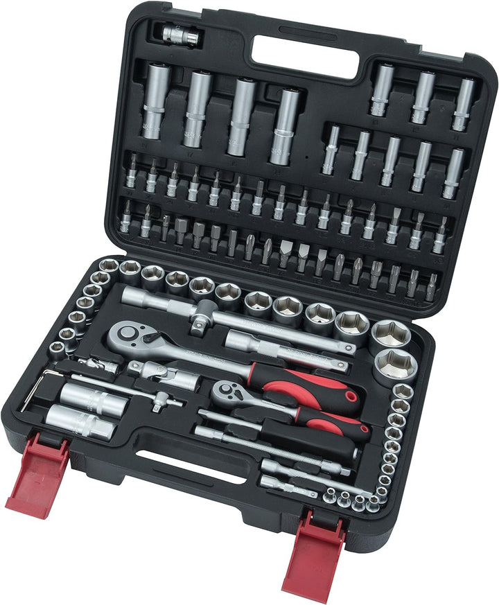Connex Steckschlüsselsatz 1/4"+1/2", 94-teilig, 1 Stück, COX580194