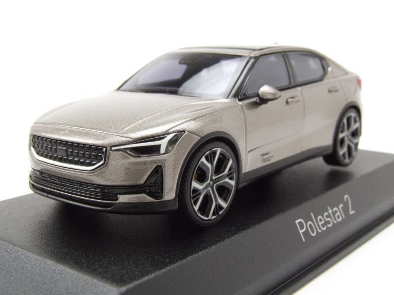 Norev Polestar 2 2021 Moon grau metallic Modellauto 1:43
