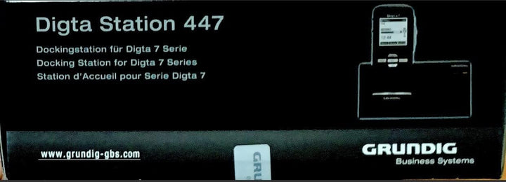 Grundig SCM4470 Digta Station 447 Satz,Schwarz