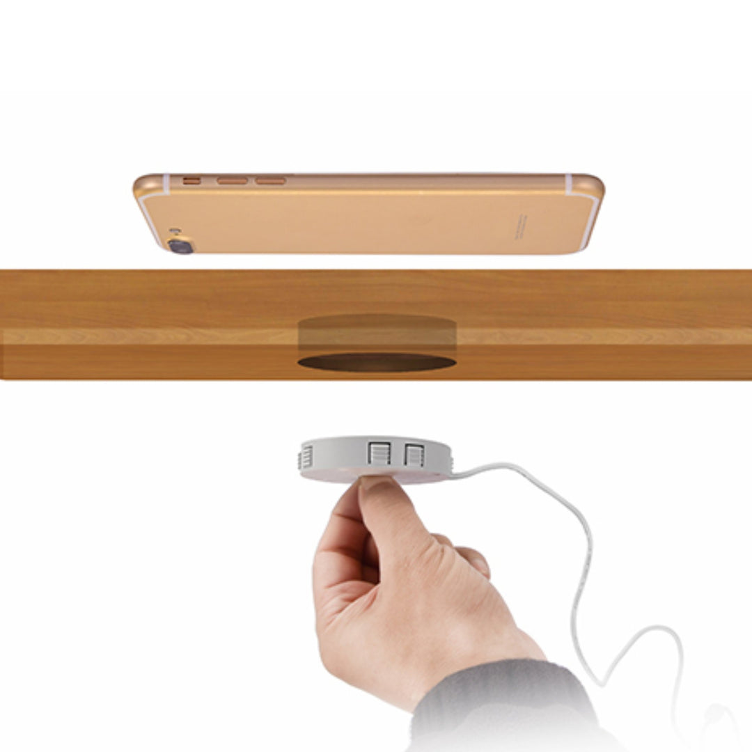 Qi Einbau Ladegerät Fast Charge Wireless Induktion Charger drahtlos Ladestation für Smartphones und