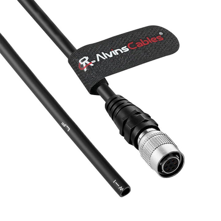 Alvin's Cable Hirose HR10A-7P-6S Kabel für Basler GIGE AVT für Sony CCD-Kamera, 5 m 5M Gerade, 5M Ge