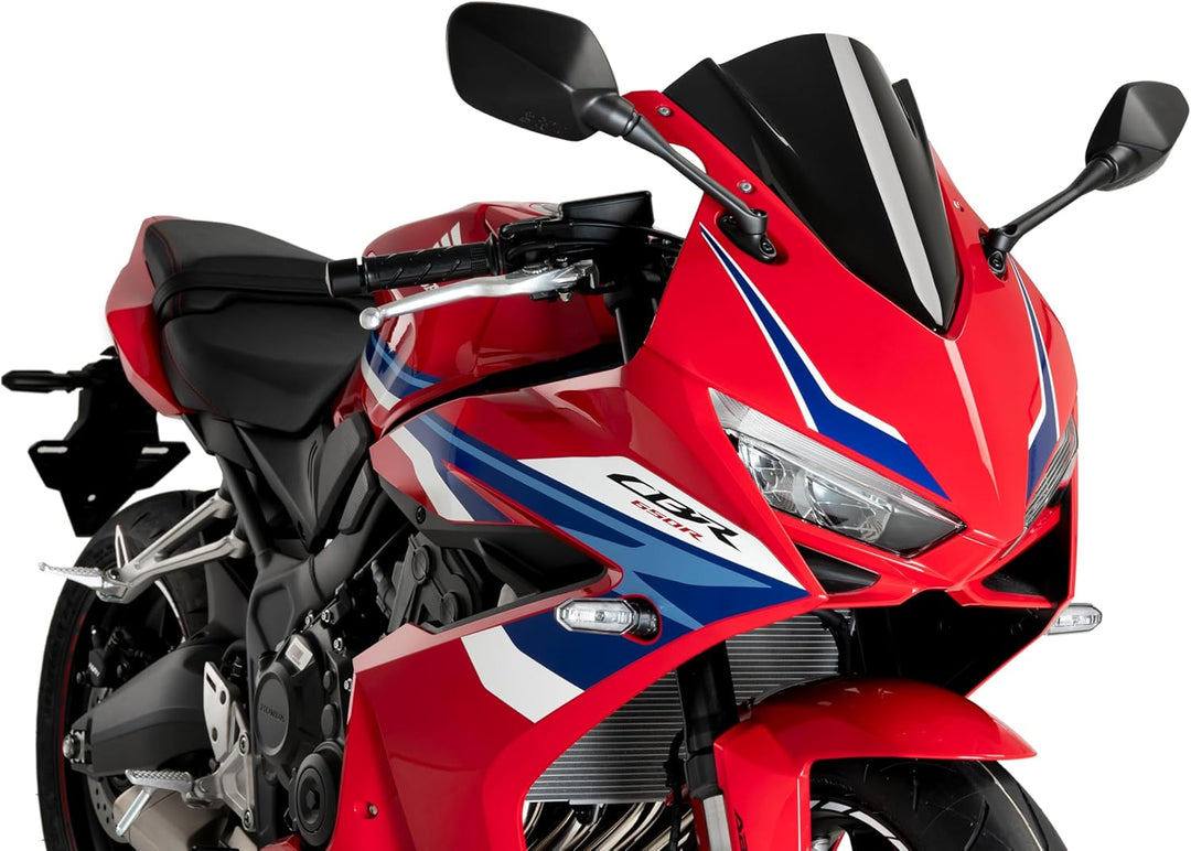 Puig Racingscheibe 3568N für Honda CBR650R 19' Schwarz, Schwarz