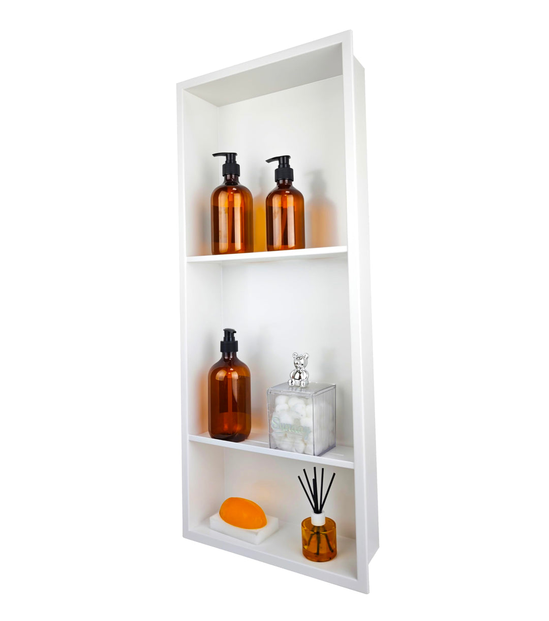 Edelstahl Wandnische dusche zur Aufbewahrung Duschablage Unterputz,Einbaunische Wand Eingebaut,Dusch
