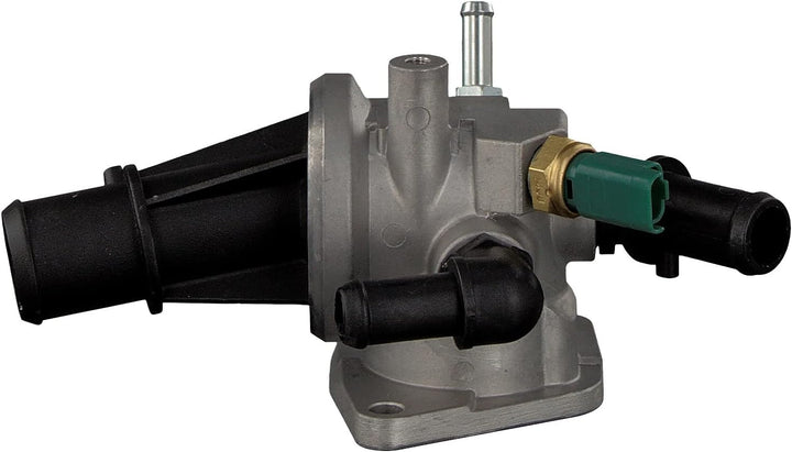 febi bilstein 32646 Thermostat mit Gehäuse, Dichtung und Temperaturschalter , 1 Stück