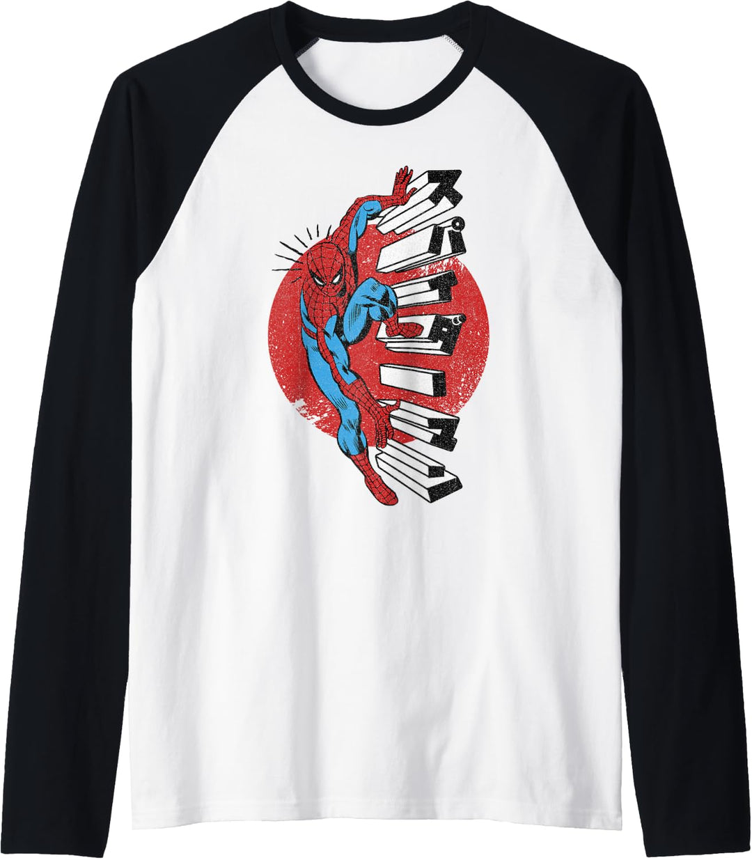 Marvel Spider-Man Spidey Senses Portrait Raglan