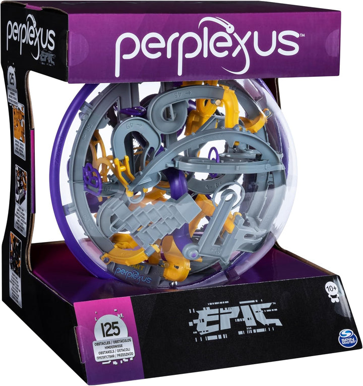 Perplexus Epic, 3D-Kugellabyrinth mit 125 Hindernissen - für fingerfertige Perplexus-Fans ab 8 Jahre