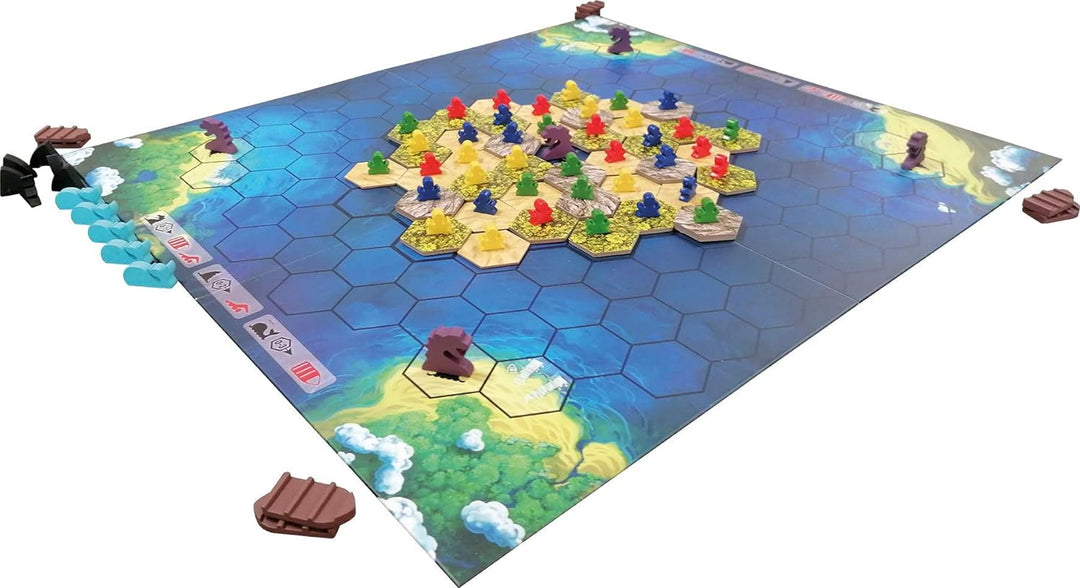 Asmodée Asmodee – isl01 – Spiel-stratégie- The Island