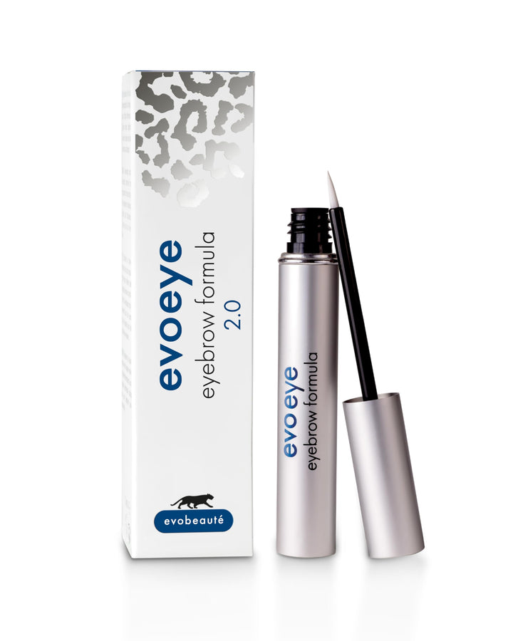 EVOBEAUTÉ evoeye Eyebrow Formula 2.0 6 ml I Augenbrauenserum für dichte Augenbrauen in 8-12 Wochen I