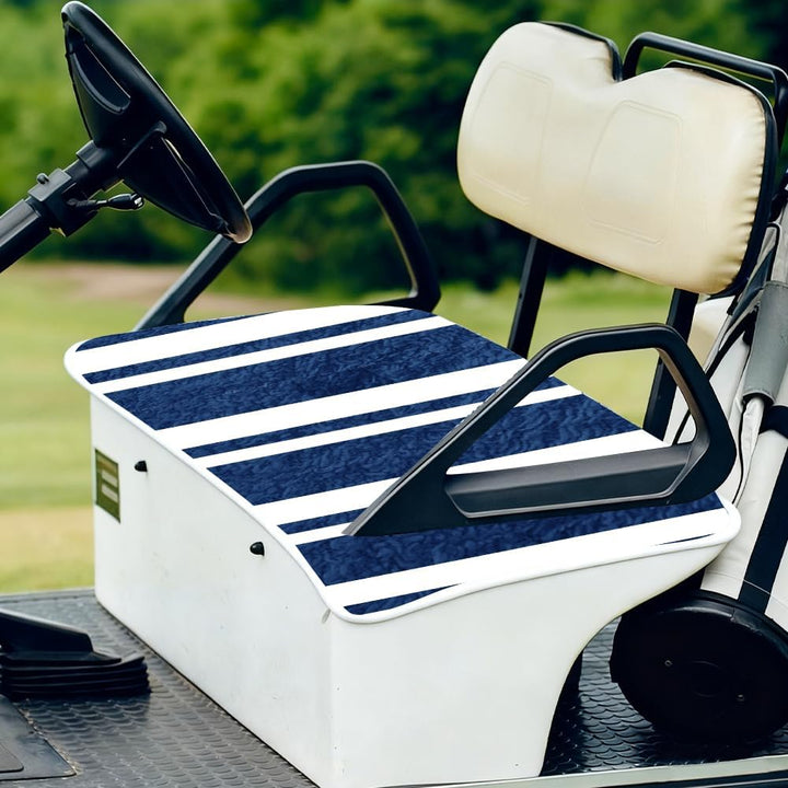 ORIGACH Gestreiftes Muster Golfwagen Sitzbezüge, Universal Golfwagen Sitzdecke Für Kühlen Und Bequem
