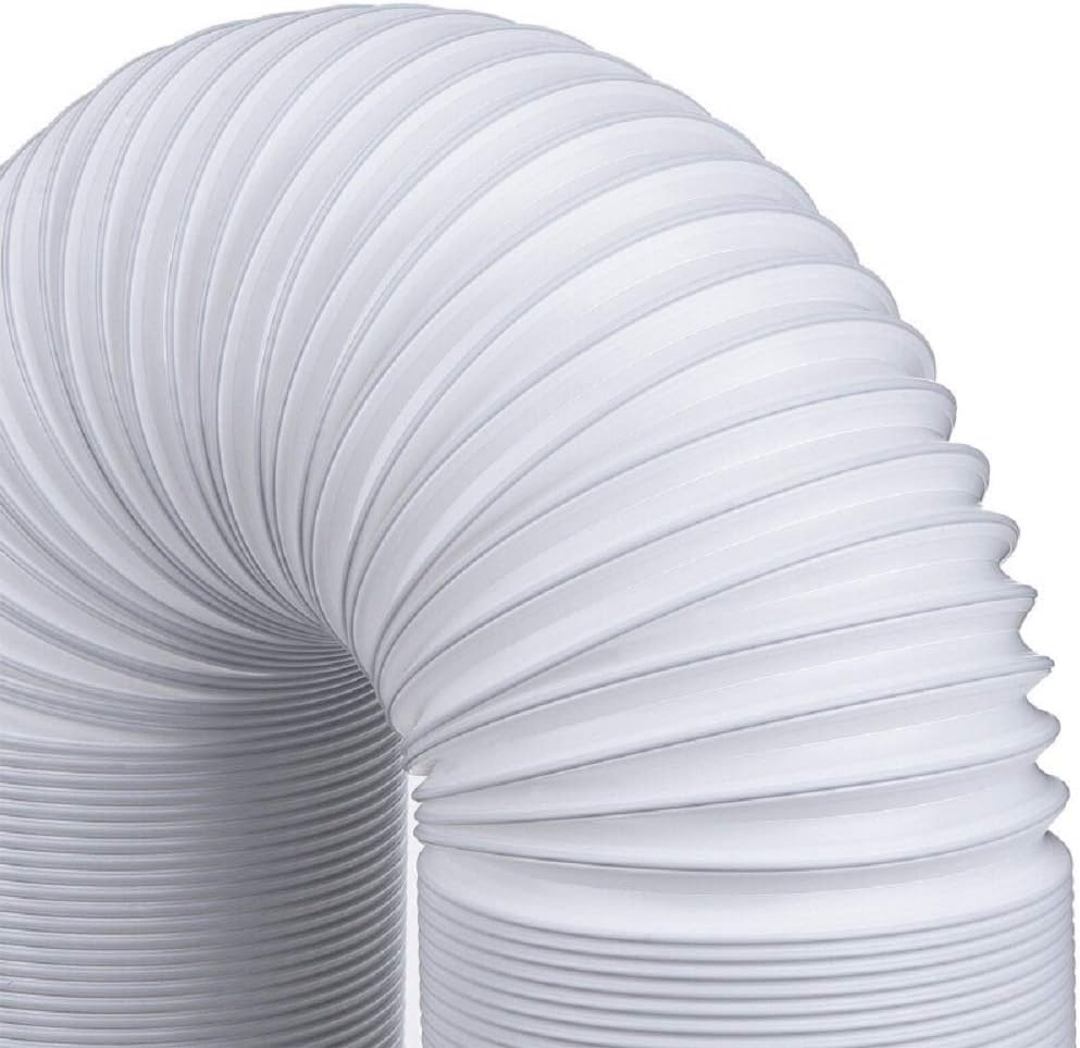 Bysameyee Tragbarer Klimaanlage Schlauch, flexibler mit 150mm Durchmesser 200cm Länge, AC-Abluftschl