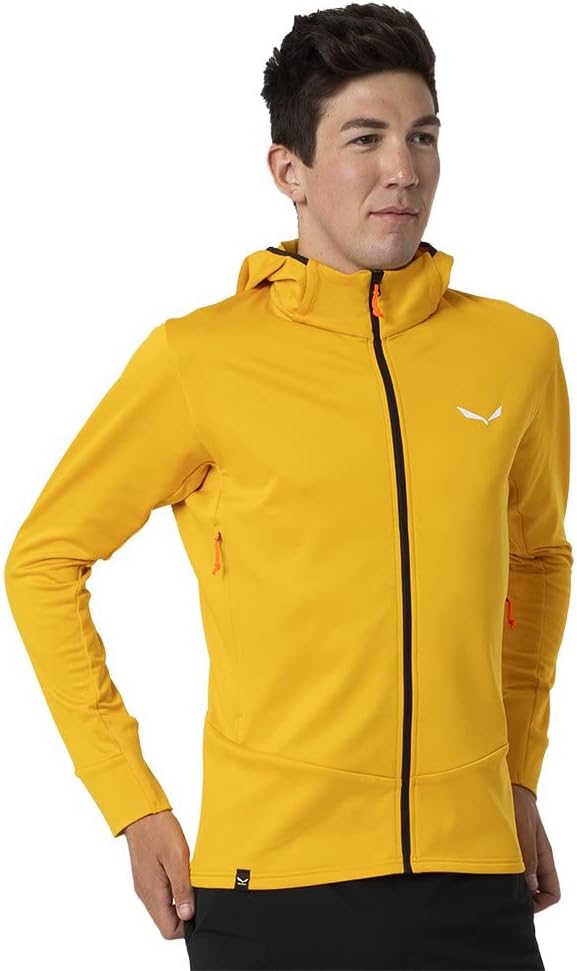 Salewa Herren Puez Polarlite Hooded Jacket Men jacken (1er Pack) L GOLD/0910, L GOLD/0910