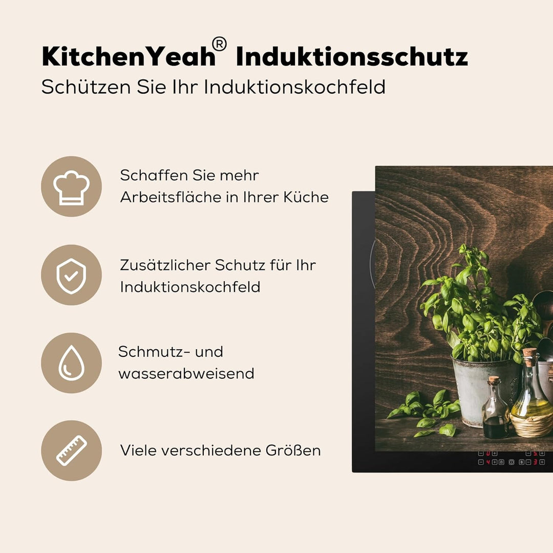 Herdabdeckplatte Einteilig Küche Ceranfeld Abdeckplatte Cerankochfeld Abdeckung Induktionskochfeld S