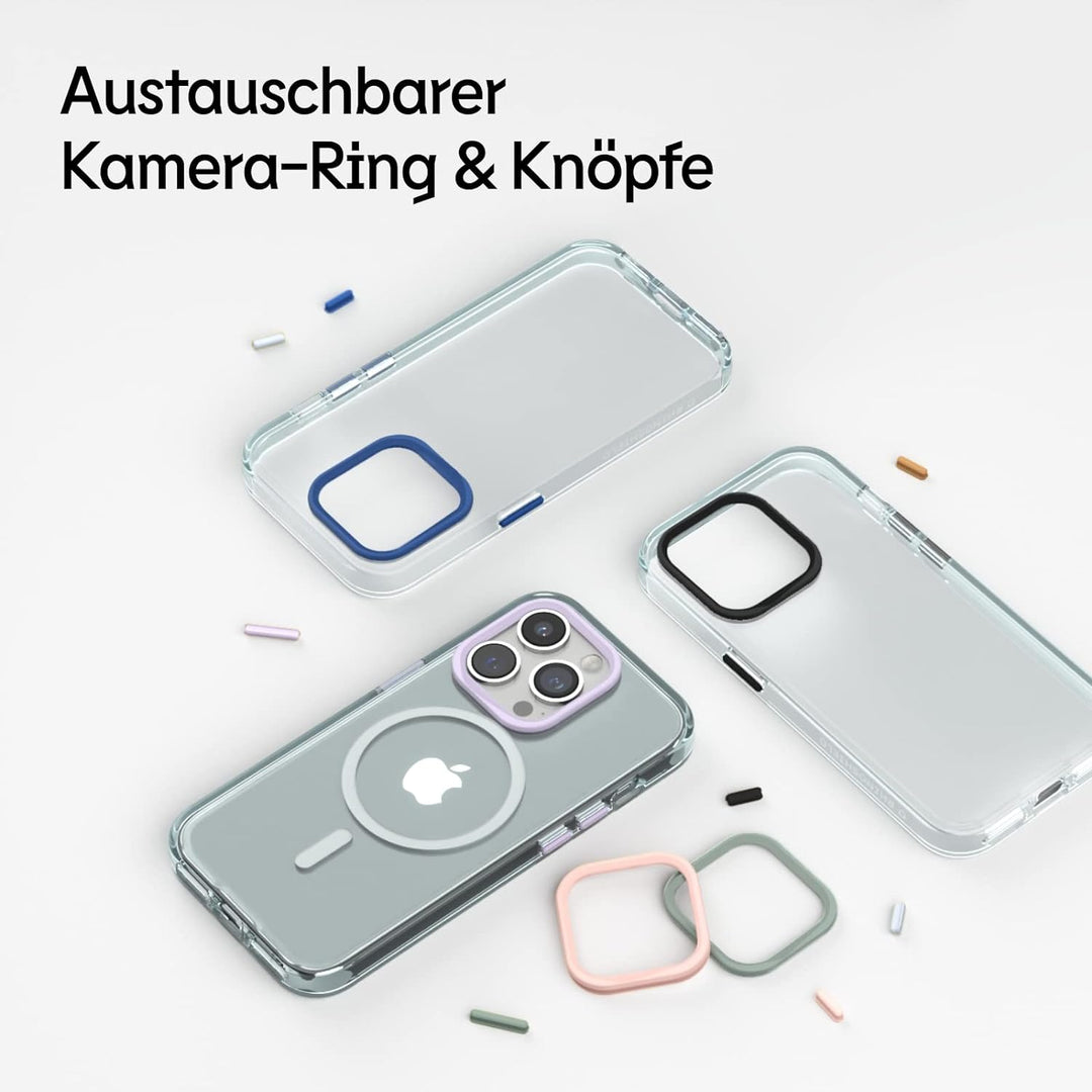 RhinoShield Crystal Clear Case kompatibel mit [iPhone 14 Pro Max] | Fortschrittliche Vergilbungsresi