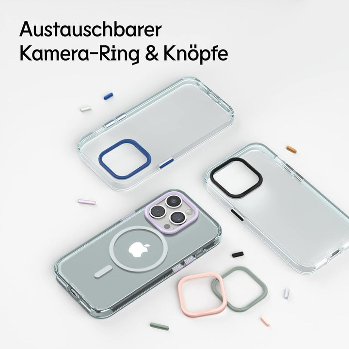 RhinoShield Crystal Clear Case kompatibel mit [iPhone 14 Pro] | Fortschrittliche Vergilbungsresisten