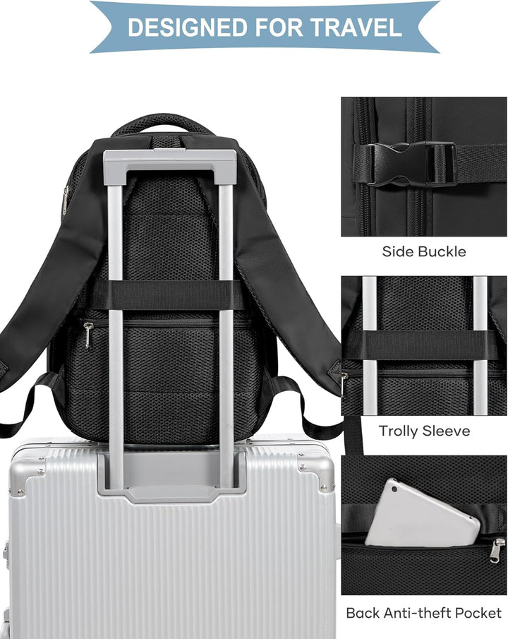 SZLX Ryanair Handgepäck Rucksack Damen für Flugzeug Untersitz Kabinentasche Reiserucksack Handgepäck