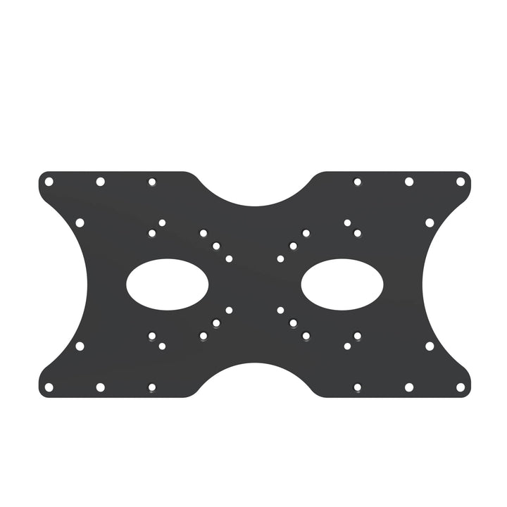 conecto VESA-Adapter, Adapter-Platte, universal geeignet, VESA 50x50 bis 400x200, 1-teilig, schwarz,