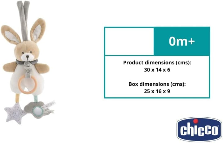 Chicco 00009713000000 HÄSCHEN SPIELUHR (DOU DOU), beige