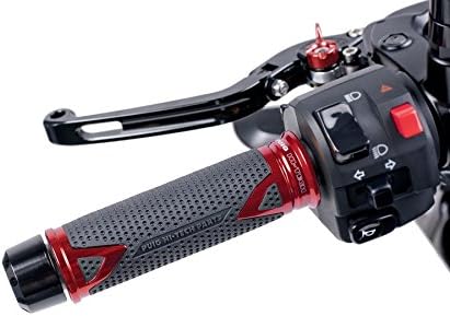 Puig 8191R Griffe Hi-Tech Radikal Rot, 123 mm, Rot