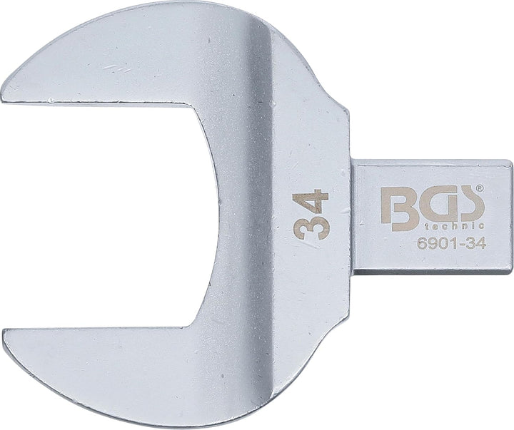 BGS 6901-34 | Einsteck-Maulschlüssel | 34 mm | Aufnahme 14 x 18 mm, 34 mm