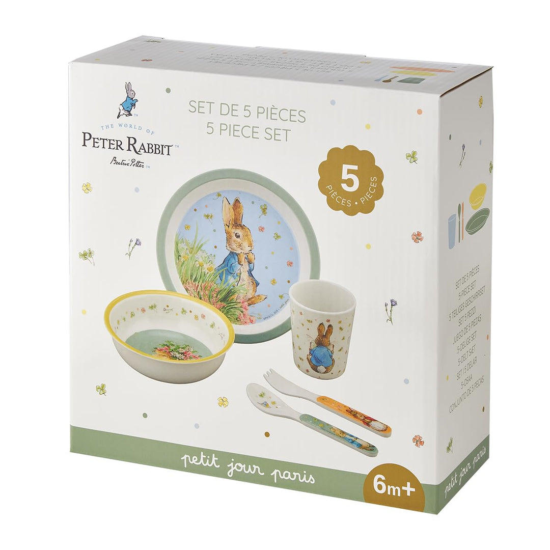 Peter Hase Geschenkset für Kinder, 5-teilig