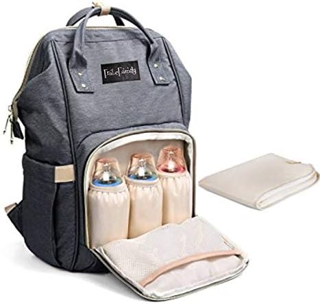 Wickelrucksack, Mama-Rucksack, Wickeltasche, grosser Wickelrucksack, Oxford, multifunktional, grosse