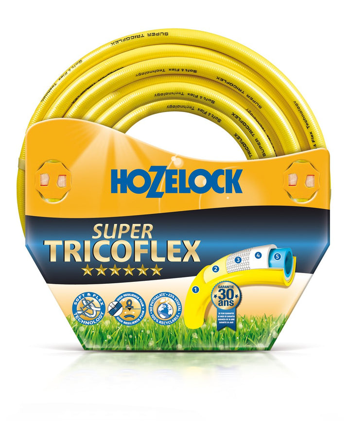 HOZELOCK - Super Tricoflex Ultimate Schlauch Ø 12,5mm (1/2") 100 M: Ultraleichter, robuster und form