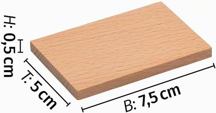 Betzold Geometrie-Körper und Grundflächen, 11-tlg. Satz - Holz-Formen Mathematik Ohne Box, Ohne Box