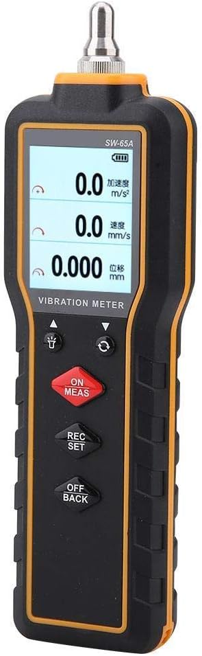 Vibrationsmessgerät, SW-65A Digitaler Vibrationsmessgerät-Tester Handheld-Vibrationsmessgerät-Tester