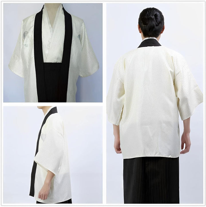 Kimono Männer Yukata Robe Traditionelle Samurai Uniform Cosplay Kostüm Japanischer Stil Kleidung Hao