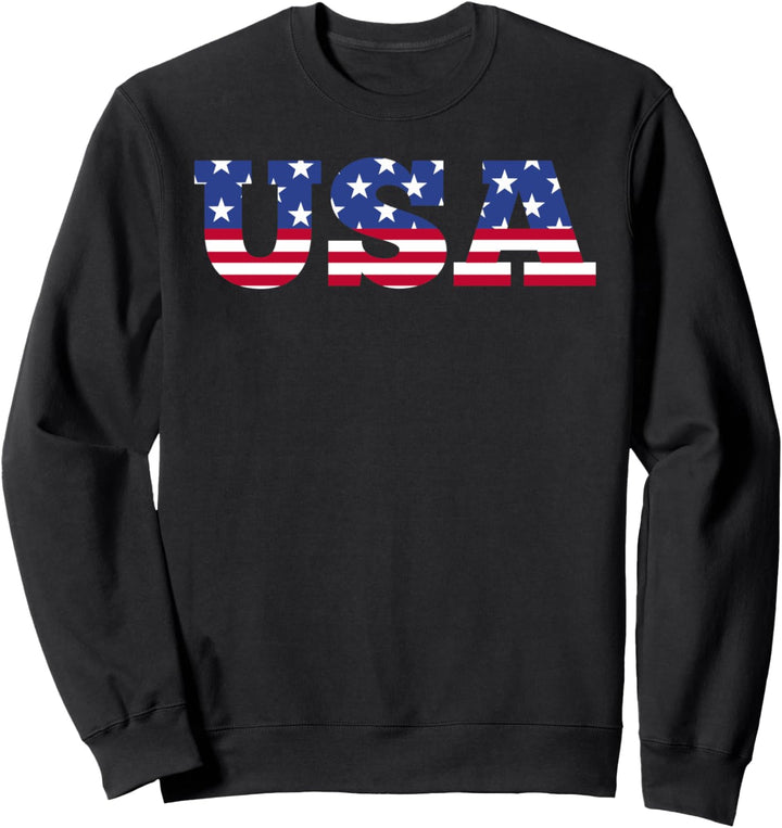 USA America Pride - American Flag Sweatshirt