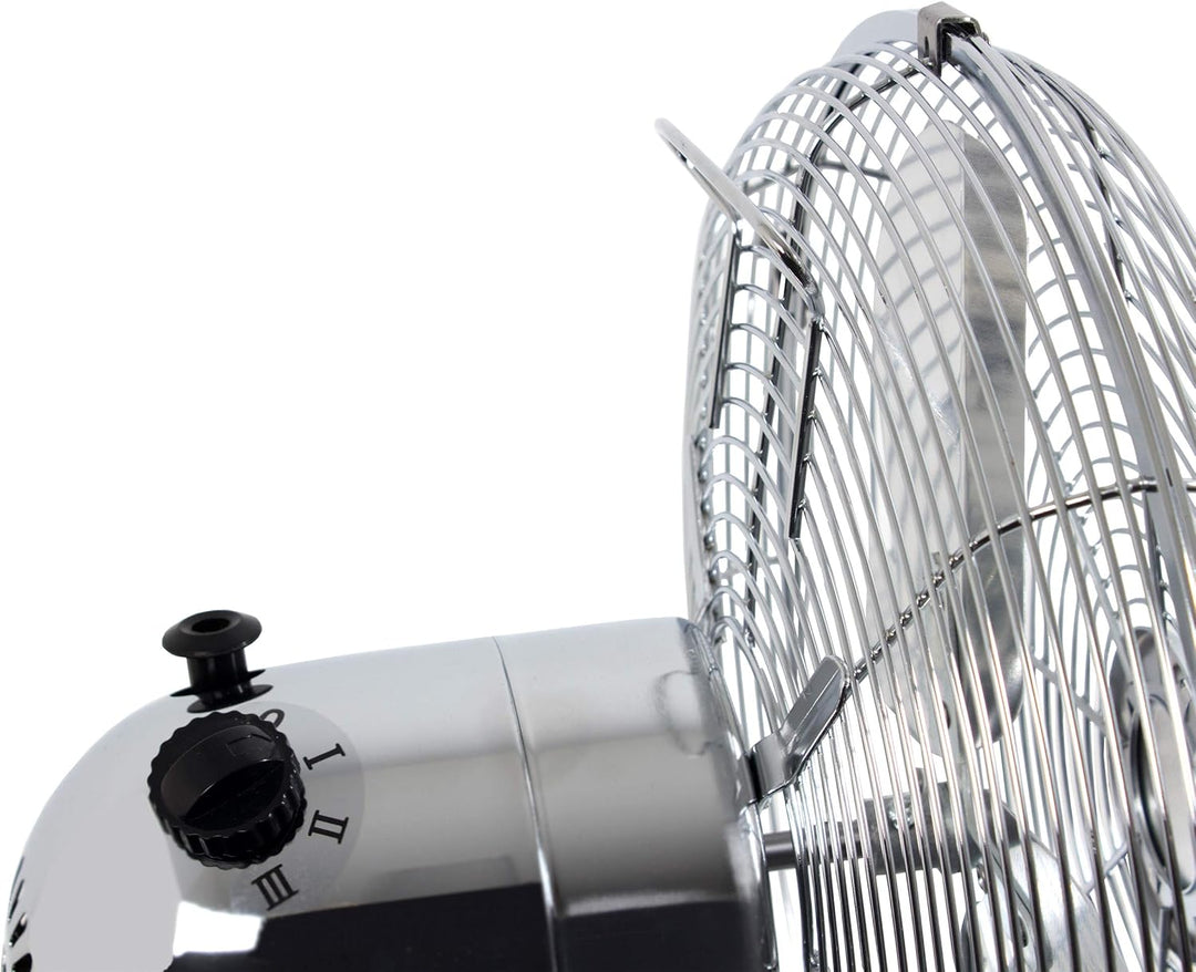 SUNTEC Tischventilator CoolBreeze 3000 - Leise 30 cm, 35 Watt | Tisch Ventilator 3 Stufen, Tragbar |