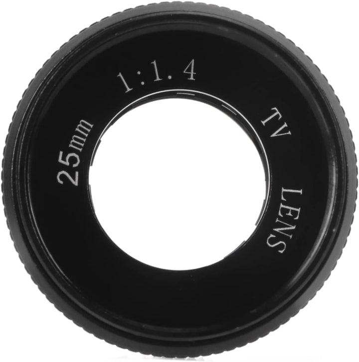 25 Mm F1,4 CCTV-Objektiv für C-Mount-Kamera, Blende und Fokussierung Manuelle Einstellung, 19,6 Betr