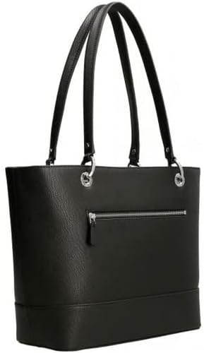 GUESS Damen Noelle Elite Tragetasche, Einheitsgrösse Schwarz, Schwarz