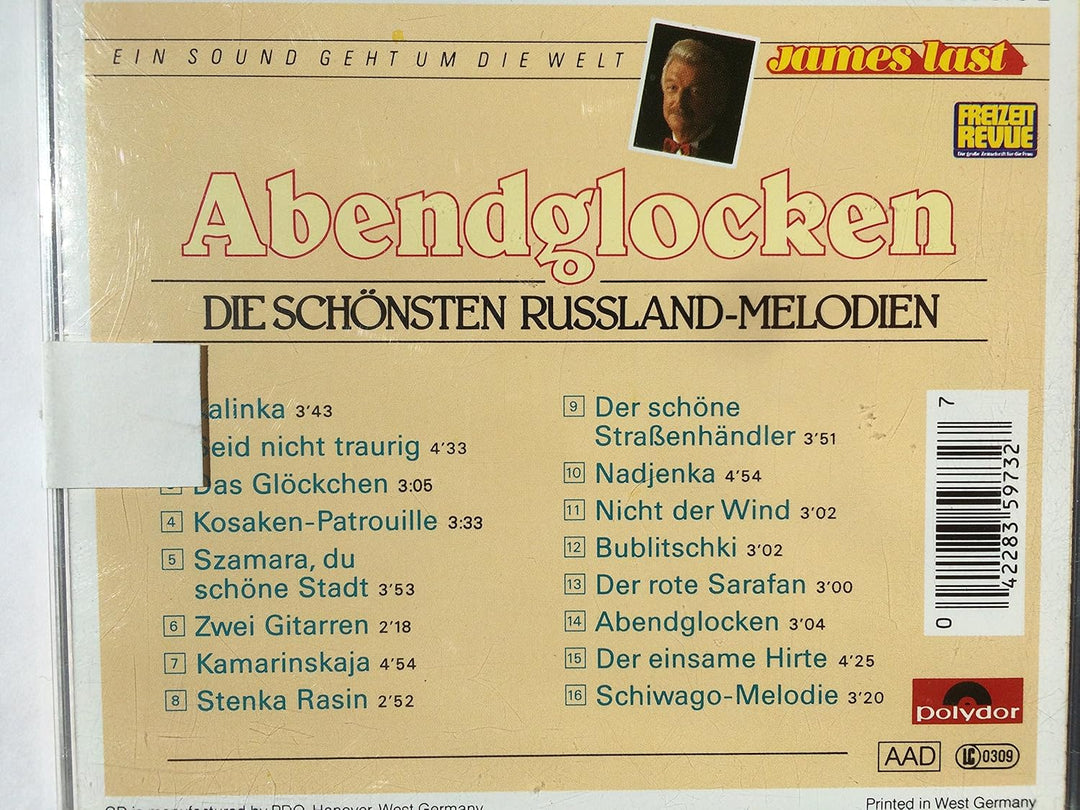 Abendglocken. Die schönsten Russland-Melodien, Audio-CD