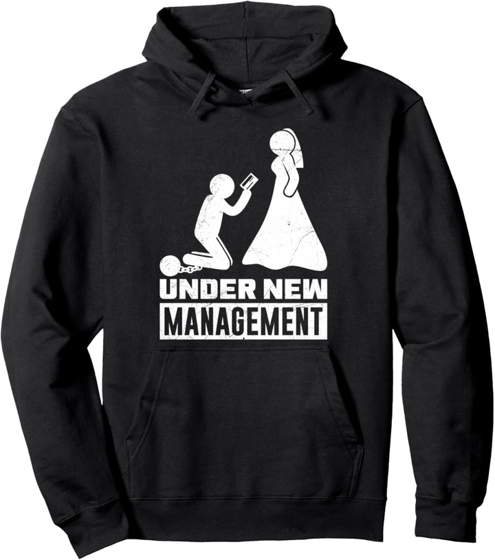 Frisch verheiratet Hochzeit Ehemann Pullover Hoodie