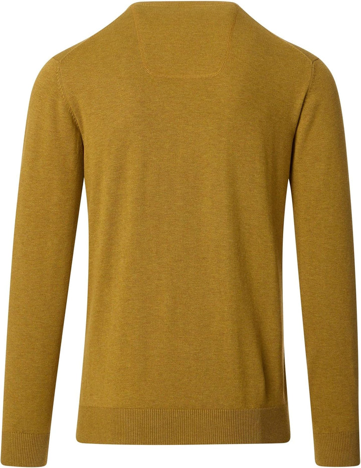 CASAMODA Herren Pullover M Senfgelb, M Senfgelb