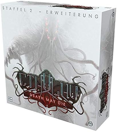 CMON | Cthulhu: Death May Die – Staffel 2 | Erweiterung | Expertenspiel | Dungeon Crawler | 1-5 Spie
