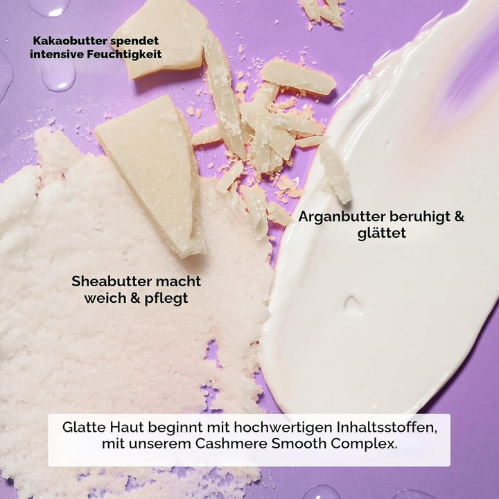 eos Körperöl mit Vanille-Kaschmir und Kaschmir-Hydratation 24 Stunden Pflanzensqualan zur Beruhigung