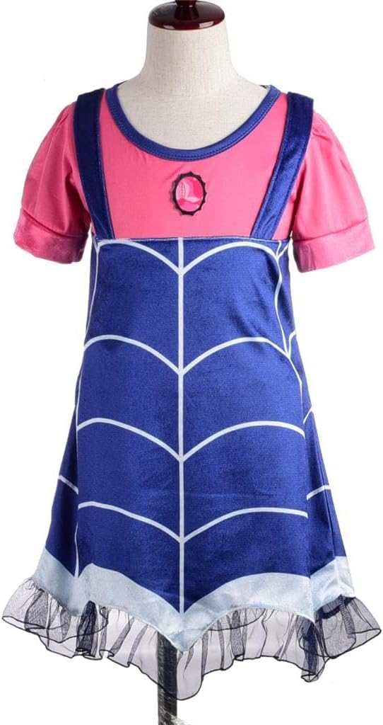 Lito Angels Kostüm Kleid Verkleidung für Kleinkind Mädchen mit Fledermausflügel Haarreifen und Flüge