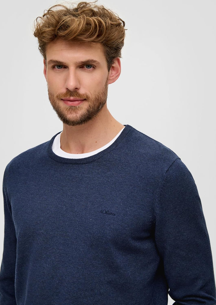 s.Oliver Damen Pullover S Blau, S Blau