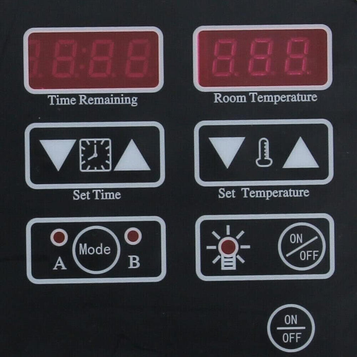 HuKaiL 3-9 KW Saunasteuerung Saunasteuergerät mit Temperaturfühler, 40-105 ° C Sauna Digital Control