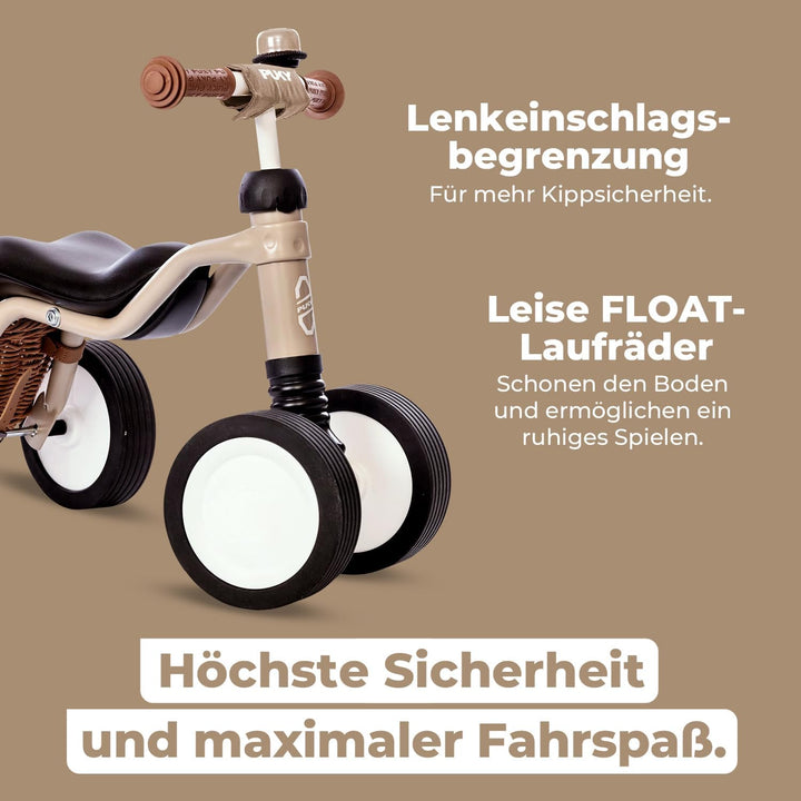 PUKY WUTSCH Bundle | Sicheres Laufrad | Für Kleinkinder ab 1,5 Jahren | Rutschfahrzeug | Pendelachse