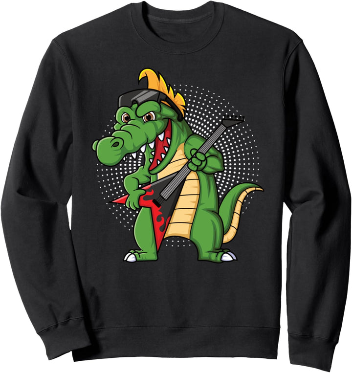 Rock für Kinder I Jungs & Mädchen I Rock Krokodil Sweatshirt