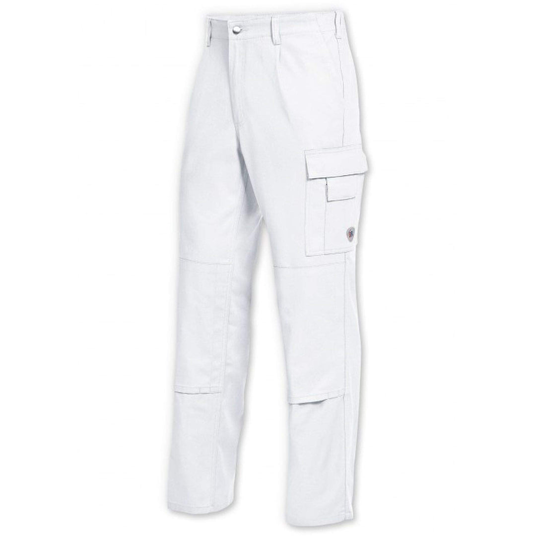 BP Arbeitshose 1486-060 für Herren aus Reiner Baumwolle 24 weiss, 24 weiss