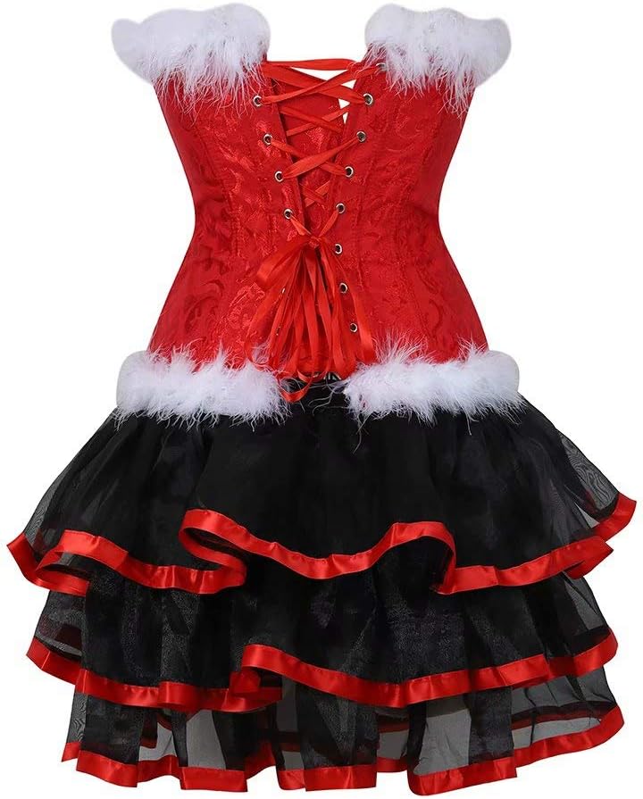 Jutrisujo korsett Weissnachten alter Mann corsage bustier Vollbrust korsagen Damen Grosse Grösse top