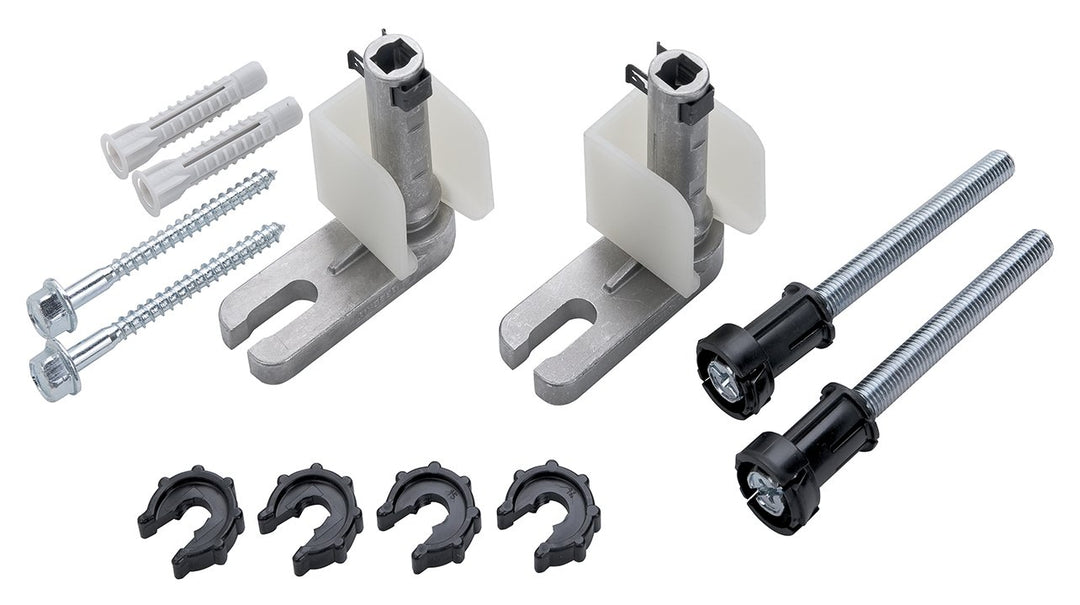 Geberit Bausatz Duofix für Vorwandmontage, 111815001, für Massiv- oder Trockenbauwand, 65179 0, Baus