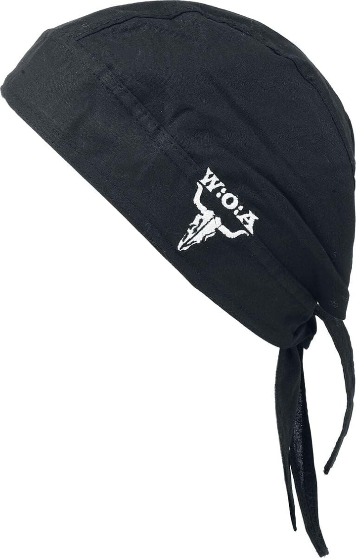 Wacken Open Air Wacken Unisex Stirnband schwarz 100% Baumwolle Band-Merch, Bands schwarz Standard, s