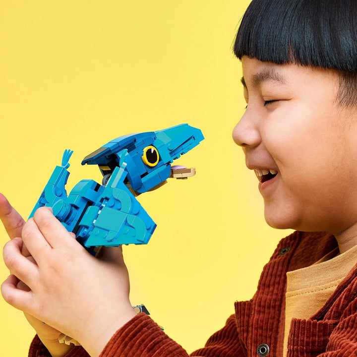 LEGO Jurassic World Baby-Dinosaurier: Pteranodon - Bauspielzeug - bewegliches Pteranodon und EIN Tin