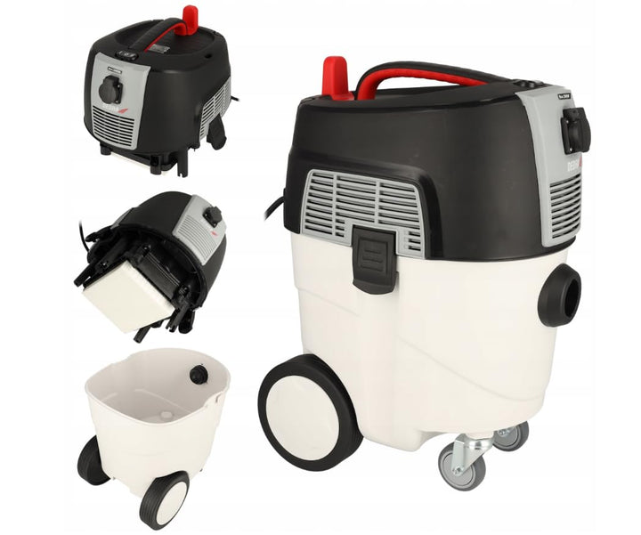 Dedra Nass- und Trockensauger, zur Verwendung mit Einer Gipsschleifmaschine, 1600 W, automatischer R