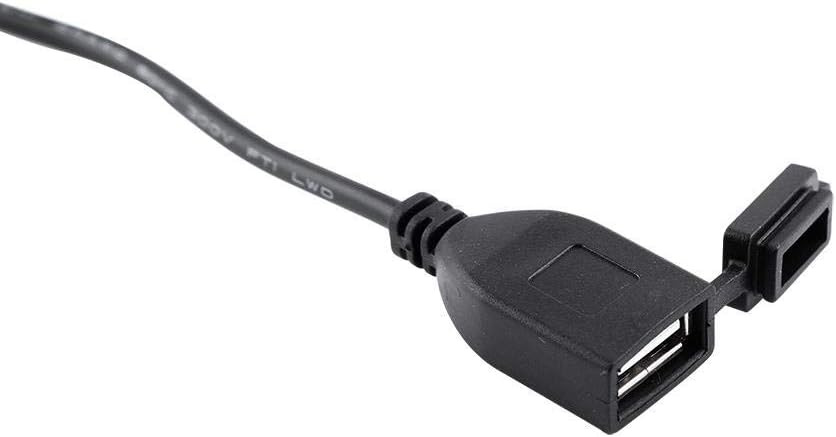 Motorrad-Ladegerät, USB, wasserdicht, 12 V-24 V, Ladegerät für Motorrad, Smartphone, GPS, Auto, Boot